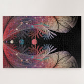 Jongleer Abstracte Moderne Fantasie Fractale Kunst Legpuzzel (Horizontaal)