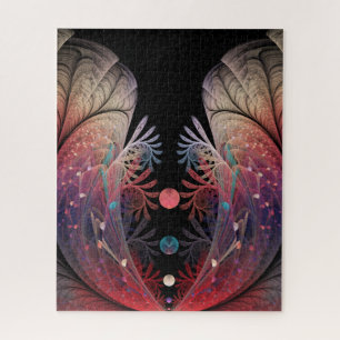 Jongleer Abstracte Moderne Fantasie Fractale Kunst Legpuzzel