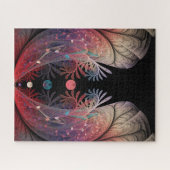 Jongleer Abstracte Moderne Fantasie Fractale Kunst Legpuzzel (Horizontaal)