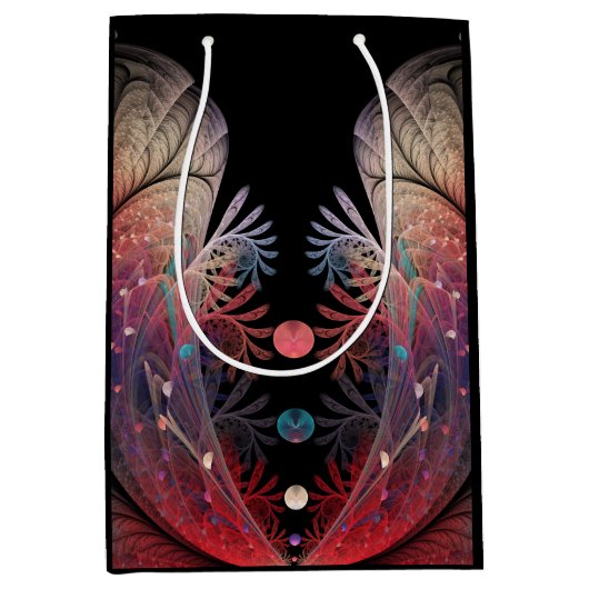 Jongleer Abstracte Moderne Fantasie Fractale Kunst Medium Cadeauzakje (Voorkant)