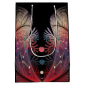 Jongleer Abstracte Moderne Fantasie Fractale Kunst Medium Cadeauzakje (Achterkant)