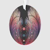 Jongleer Abstracte Moderne Fantasie Fractale Kunst Ornament (voorkant)