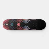 Jongleer Abstracte Moderne Fantasie Fractale Kunst Persoonlijk Skateboard (Horizontaal)