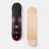 Jongleer Abstracte Moderne Fantasie Fractale Kunst Persoonlijk Skateboard (Voorkant)