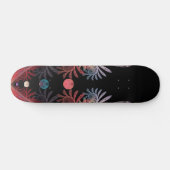Jongleer Abstracte Moderne Fantasie Fractale Kunst Persoonlijk Skateboard (Horizontaal)