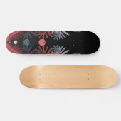 Jongleer Abstracte Moderne Fantasie Fractale Kunst Persoonlijk Skateboard (Horizontaal)