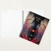 Jongleer Abstracte Moderne Fantasie Fractale Kunst Planner (Display)