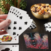 Jongleer Abstracte Moderne Fantasie Fractale Kunst Pokerkaarten (Insitu)