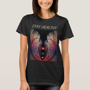 Jongleer Abstracte Moderne Fantasie Fractale Kunst T-shirt
