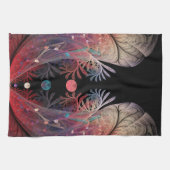 Jongleer Abstracte Moderne Fantasie Fractale Kunst Theedoek (Horizontaal)