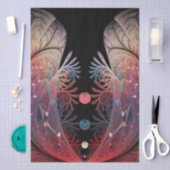 Jongleer Abstracte Moderne Fantasie Fractale Kunst Tissuepapier (Craft)