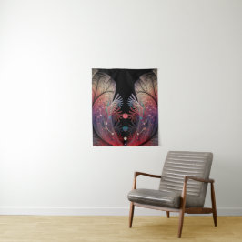Jongleer Abstracte Moderne Fantasie Fractale Kunst Wandkleed