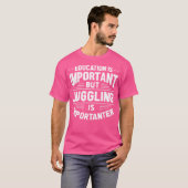 Jongleer Quote Jongleur T-shirt (Voorkant volledig)