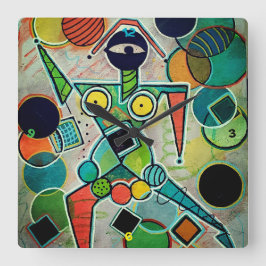 "Jongleerder" wandklok