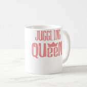 Jongleerkoningin voor Vrouwen Koffiemok (Voorkant rechts)