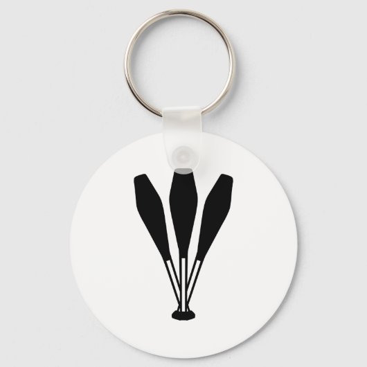 jonglepins sleutelhanger (Voorkant)