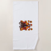 Jongleren Botten - Hilarische Circus Schedel Strandlaken (Voorkant)