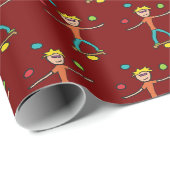Jongleren Cadeaupapier (Rol Hoek)