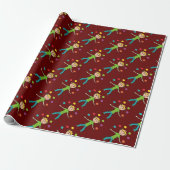 jongleren cadeaupapier (Uitgerold)
