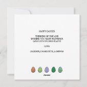 jongleren paashaas Kaart (Achterkant)