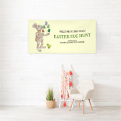 jongleren paashaas spandoek (Insitu)