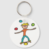 Jongleren Sleutelhanger (Achterkant)