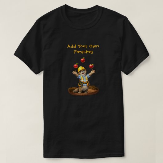 "Jongleren" T-shirt (Design voorkant)