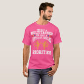 Jonglerende Jongleur T-shirt (Voorkant volledig)