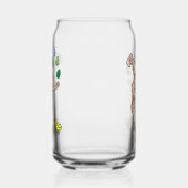 Jonglerende Paashaas Blikvorm Glas (Links)