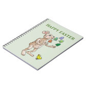Jonglerende Paashaas Notitieboek (Linkerzijde)