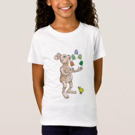 Jonglerende Paashaas T-shirt