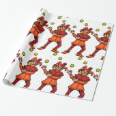 Jongleur Cadeaupapier (Uitgerold)