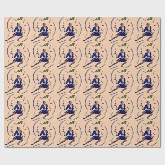 jongleur cadeaupapier (Vlak)