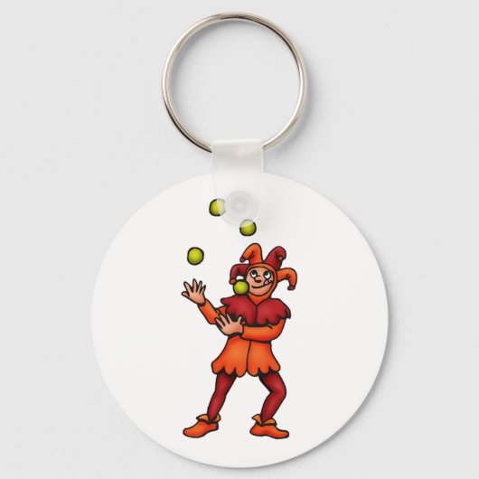 Jongleur Sleutelhanger (Voorkant)