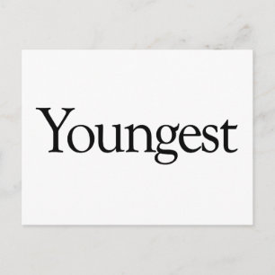 jongste briefkaart