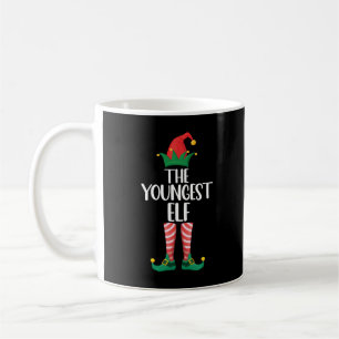 Jongste Elf bijpassende gezinskerstfeest Koffiemok