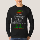 jongste Elf Familie komt overeen met grappige kers T-shirt (Voorkant)