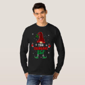 Jongste Elf Shirts Overeenkomende Groep Kerst Pyja (Voorkant volledig)