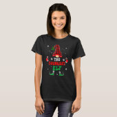Jongste Elf T-shirts Overeenkomende Groep Kerstmis (Voorkant volledig)