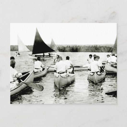 Jongste Mannen zomer 1925 Briefkaart (Voorkant)