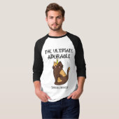Jongste schattige onruststoker t-shirt (Voorkant volledig)