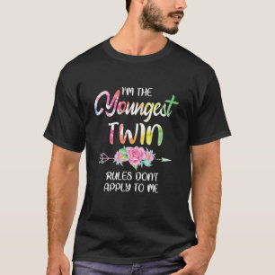 jongste tweeling in de geboorte Funny Twins Matchi T-shirt