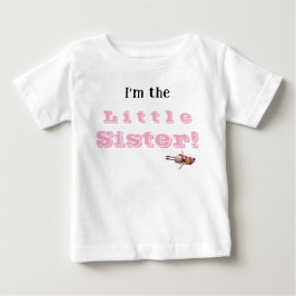 Jongste Zus met Leeftijd Baby T-Shirt