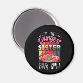 Jongste zusregels zijn niet van toepassing op mij. magneet (Voorkant / Achterkant)