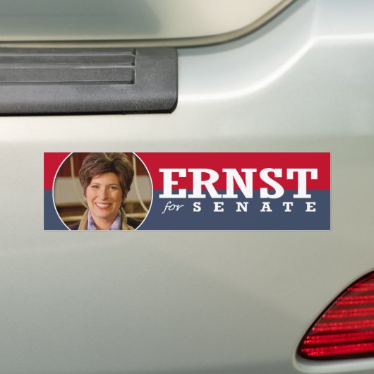 JONI ERNST CAMPAIGN BUMPERSTICKER (Op auto)