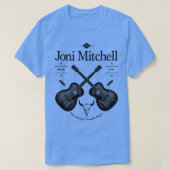 Joni Mitchell Akoestische Gitaar  Logo T-shirt (Design voorkant)