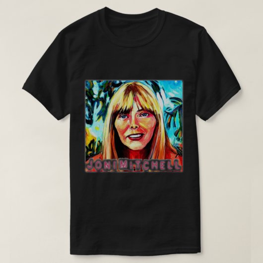 Joni Mitchell Jon Joni T-shirt (Design voorkant)
