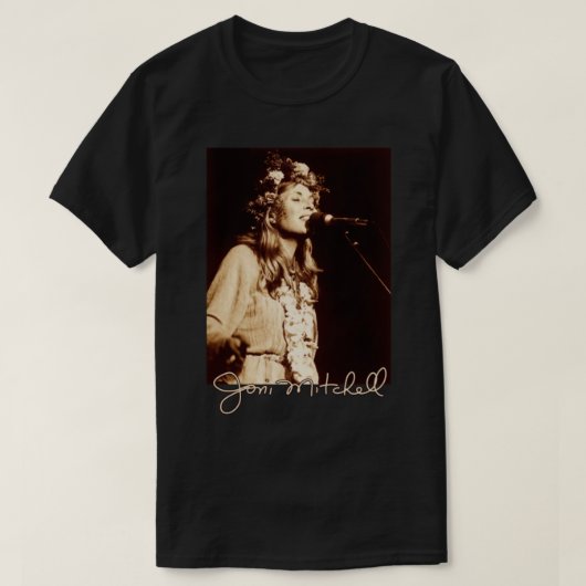 Joni Mitchell joni m  T-shirt (Design voorkant)