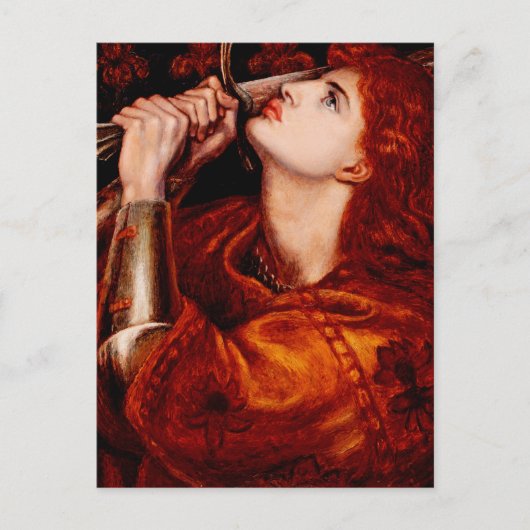Jonkvrouw van Orléans Briefkaart (Voorkant)