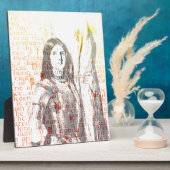 Jonkvrouw van Orléans Fotoplaat (Zijkant)